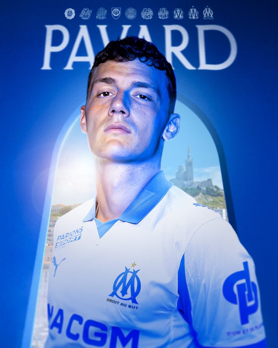 OFFICIAL: Olympique Marseille confirms the arrival of Benjamin Pavard from #Inter. 🇫🇷

Good luck, Benji! 👋