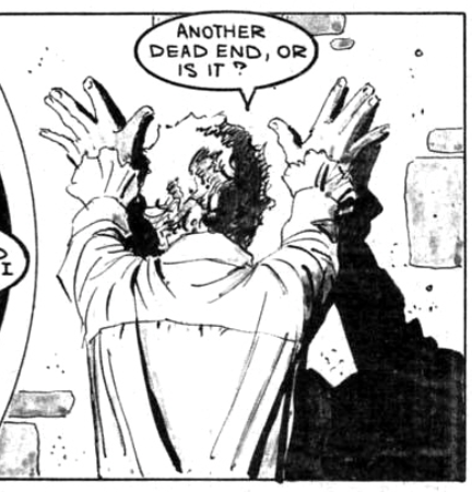 _Finks__'s tweet image. This panel from a 1973 #DoctorWho comic. I have no words.