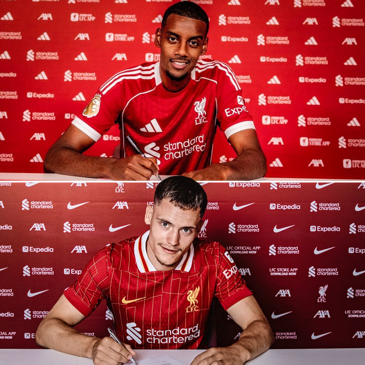 Can’t believe these two actually play for my club 😭❤️