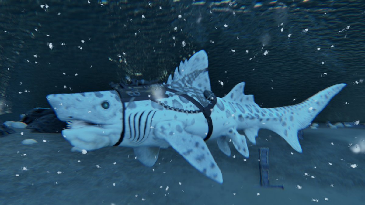 今日もいっぱい見に来てくれてありがとうございましたー！！！🦈💨✨
ハプニングの連続で１０時間もやってしまいましたが無時にヘリコプリオンテイム成功だ！👏
そしてこの２枚目のスクショをしている最中にまた鯖落ちしてしまいわたしの６時間かかったヘリコプリオンの運命はいかに…😭😭😭