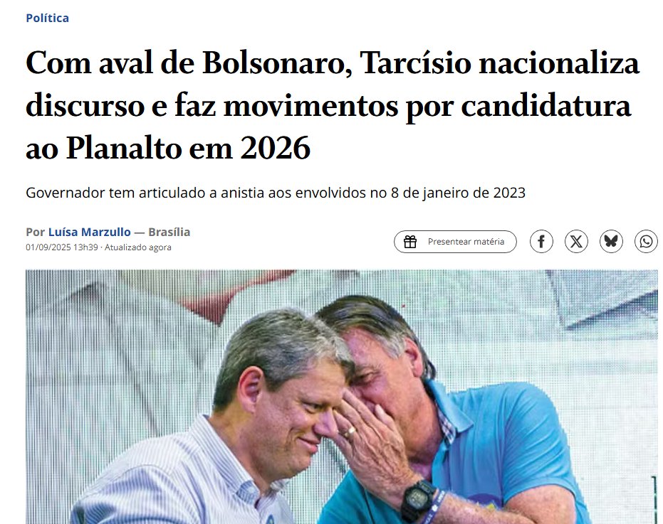 Por que será eu não estou acreditando nisso?