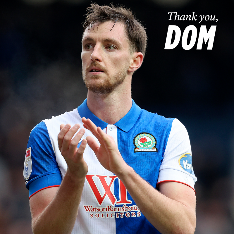 Rovers's tweet photo. 📰 @DomHyam_95 has today completed a permanent move to Wrexham for an undisclosed fee.

Everyone at #Rovers thanks Dom for his contribution and commitment to the club both on and off the pitch over the past three years and we wish him well in the next chapter of his career.

🔵⚪️