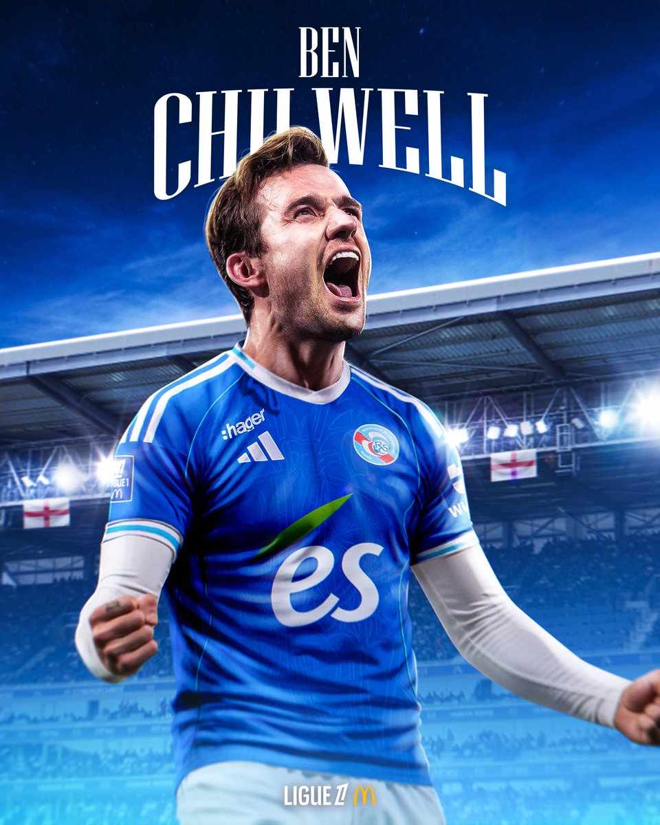 From English soil to Strasbourg 🏴󠁧󠁢󠁥󠁮󠁧󠁿 

Hello, Ben Chilwell!