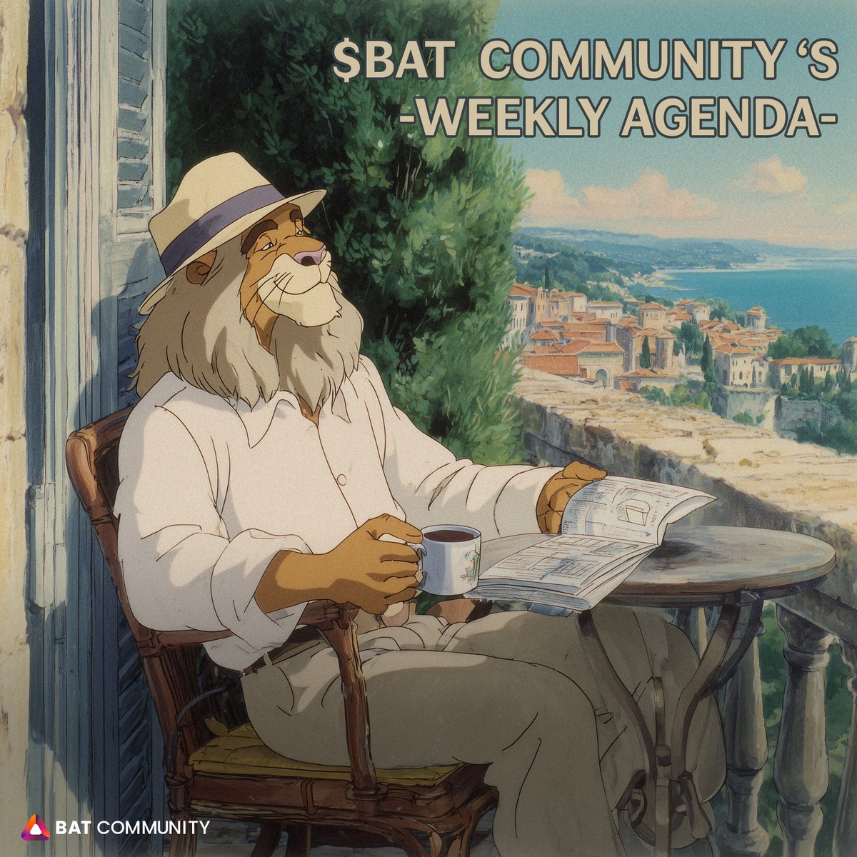 Hello $BAT, 🌤️
For your best convenience, here are the events we are hosting this week! 

Find them in the thread below 👇