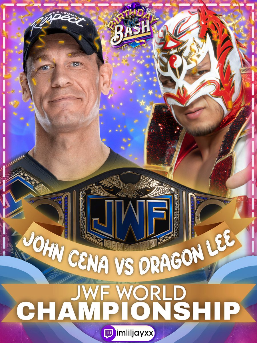 After outlasting 6 other stars (...and Mr. Krabs...), <a href="/KnightSoldier18/">Knight 🐉🔥</a> will challenge The Unity's <a href="/cenablivion/">𝙹𝚊𝚔𝚎 🇵🇸</a> for the JWF championship at Birthday Bash.