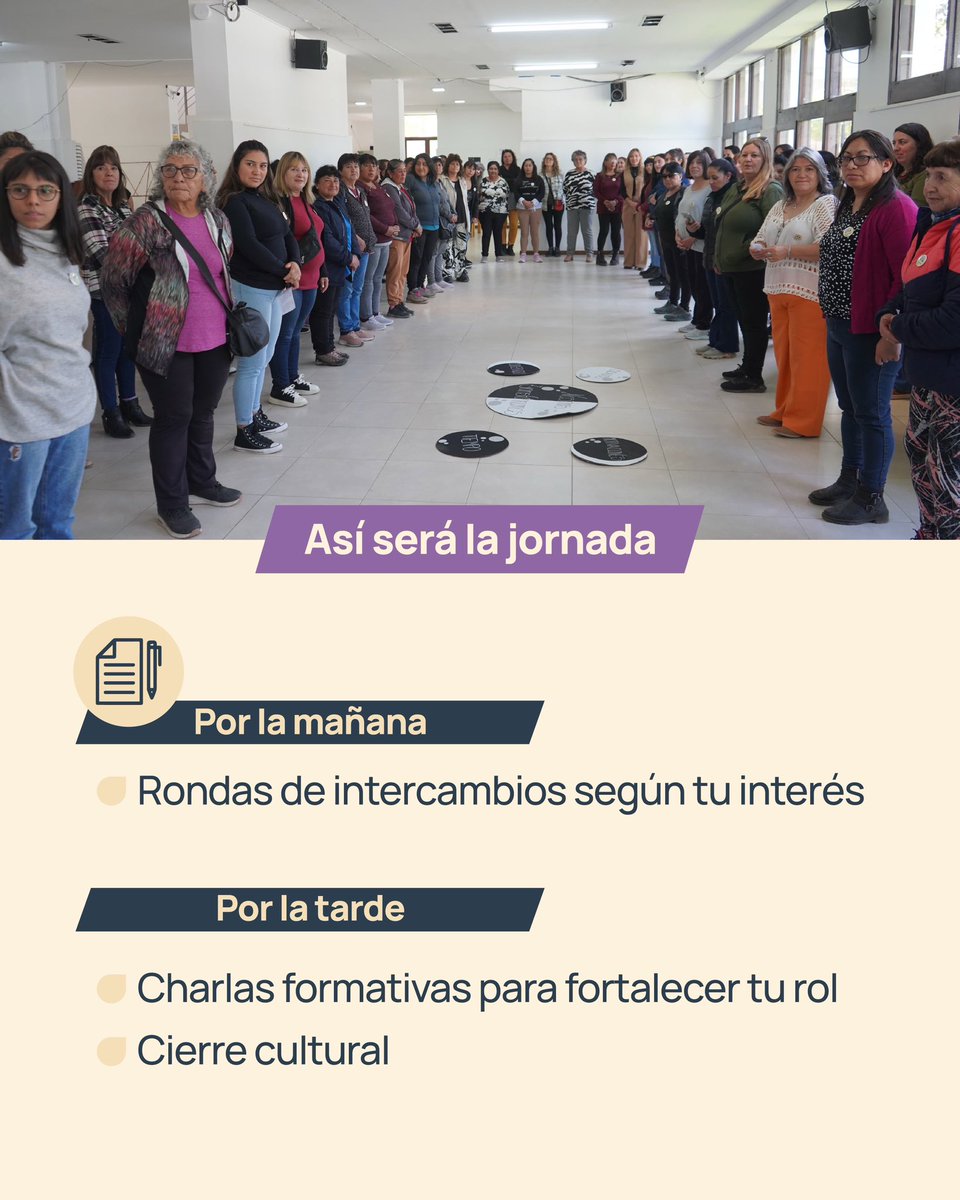 📢 ¡Llegó el encuentro para mujeres que transforman sus comunidades!

👉🏼 Si realizás trabajos comunitarios y querés potenciar tu rol, intercambiar experiencias y crear redes, ¡esta es tu oportunidad!

Inscribite acá 👇🏽

forms.gle/unCXzHMdYUKQQD…