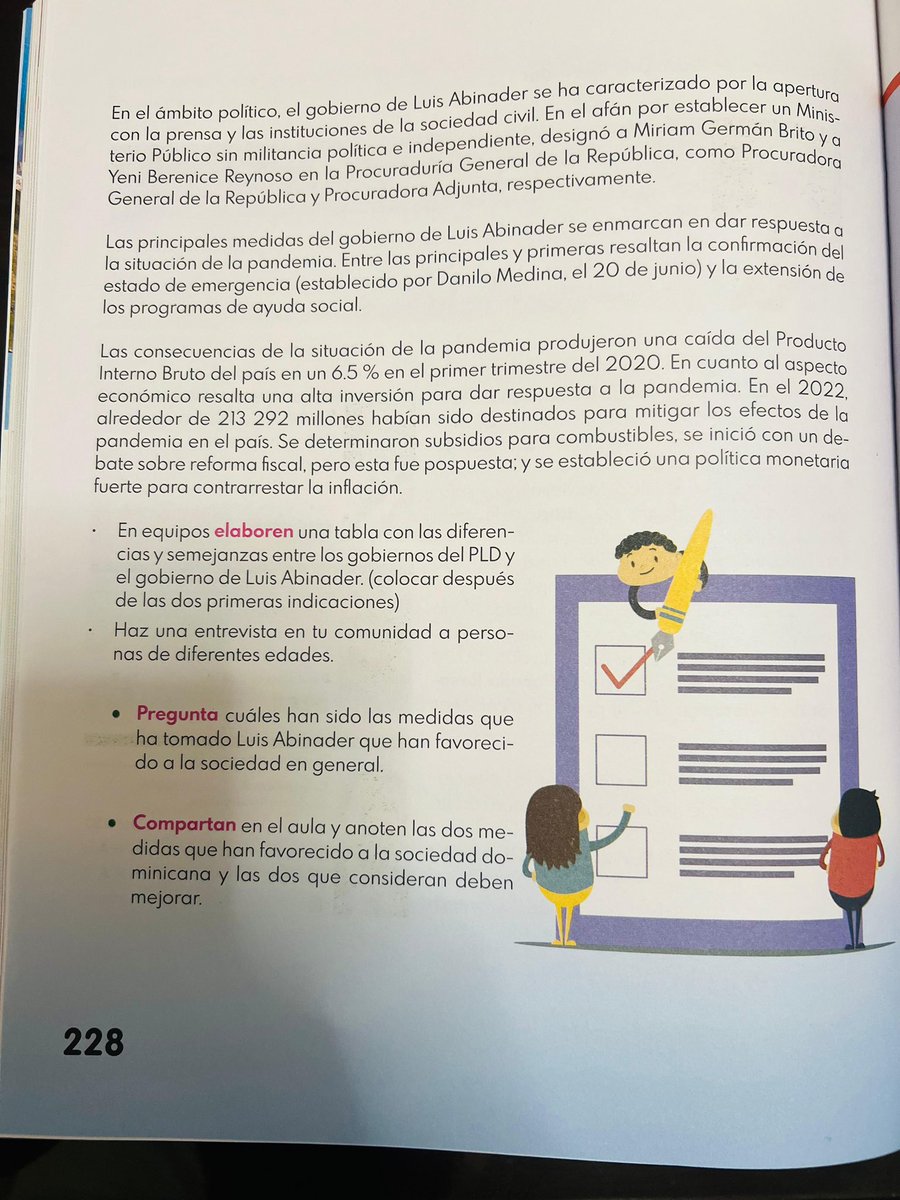 Creo que con esta se le fue la mano a los amigos del PRM 🤣🤣🤣🤣 y el libro de sociales, creo que solo en cuba y Venezuela son más descarados.