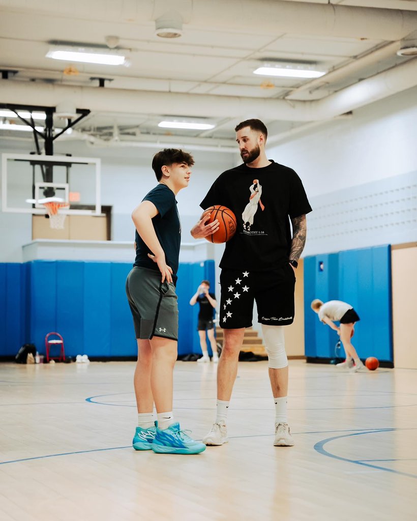 Thrilled to announce former Syracuse University star and former Denver nugget Tyler Lydon as one of our player development coaches! More to come! #neway