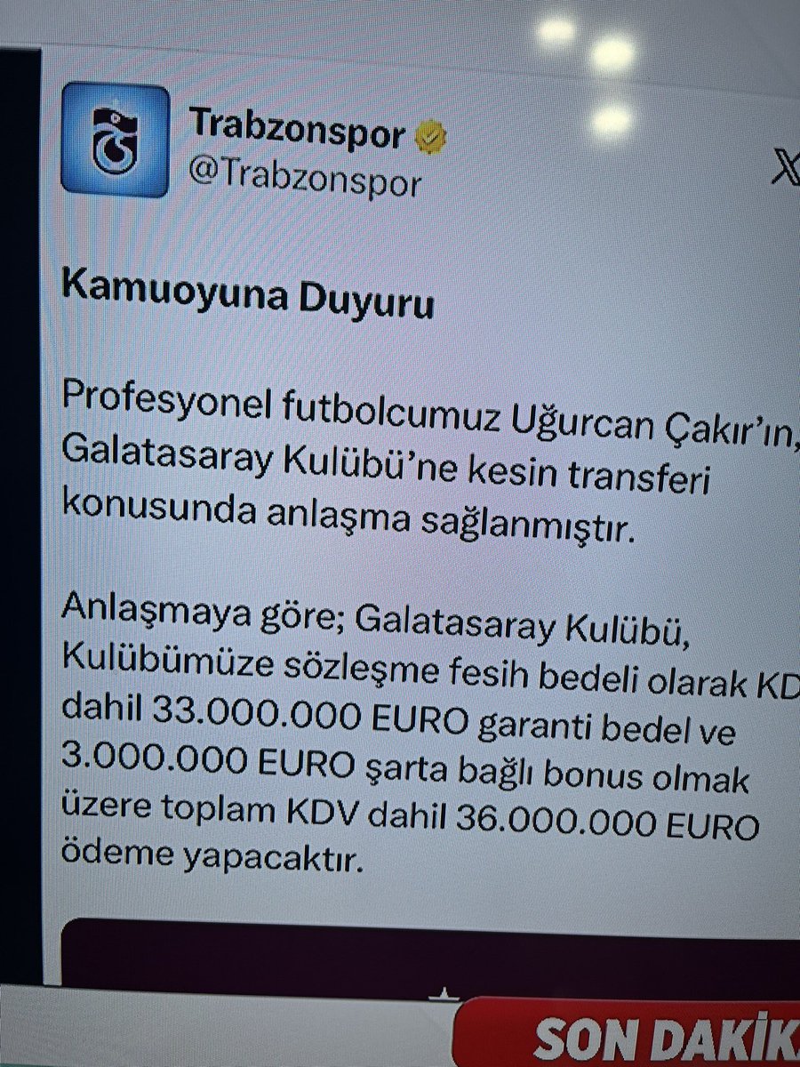 İyi kitlemiş <a href="/Trabzonspor/">Trabzonspor</a> 36 milyon vaybe 😂😂
