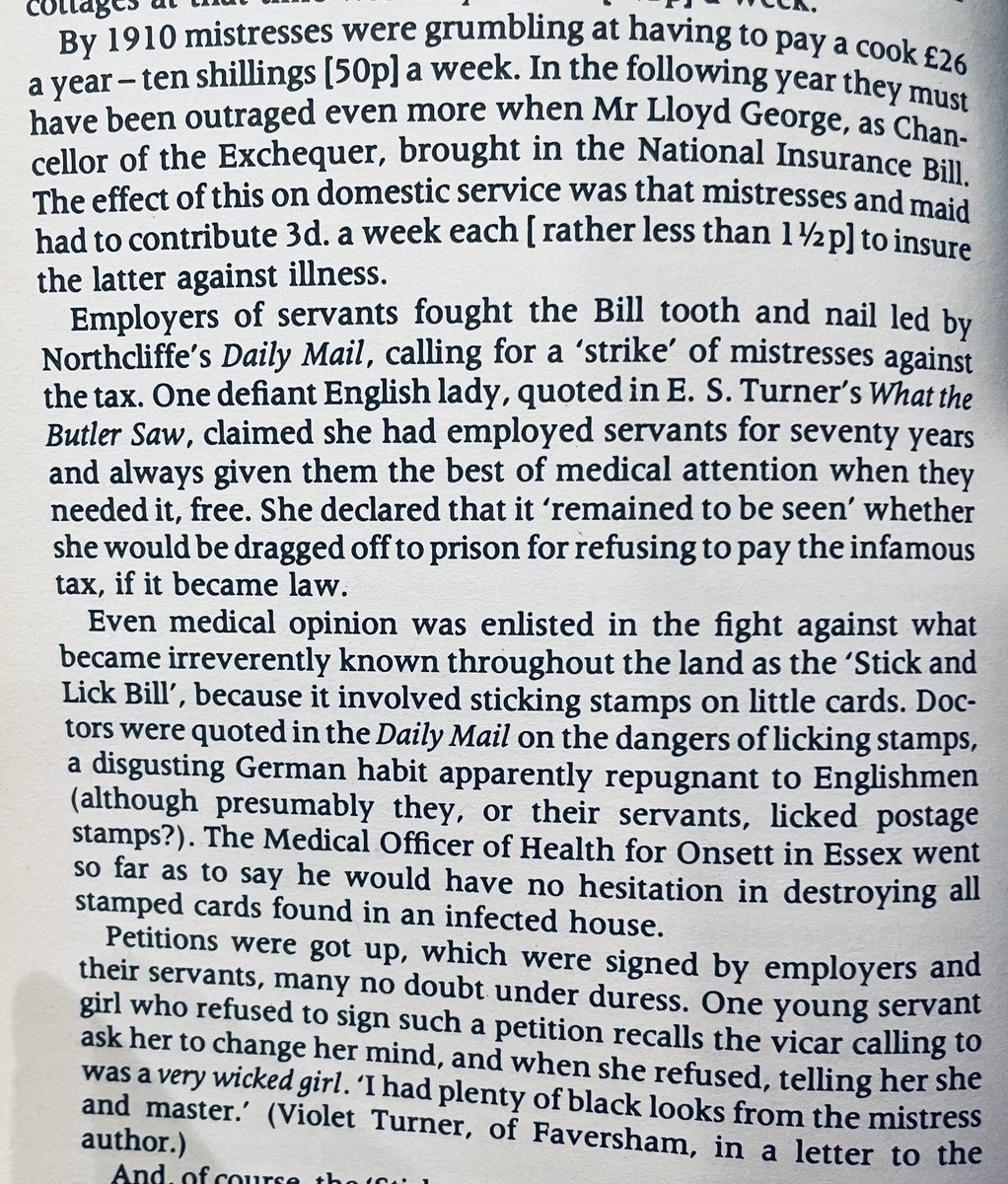 echetus's tweet image. I am struck by the hysteria Lloyd George’s National Insurance produced (one of our best Prime Ministers)