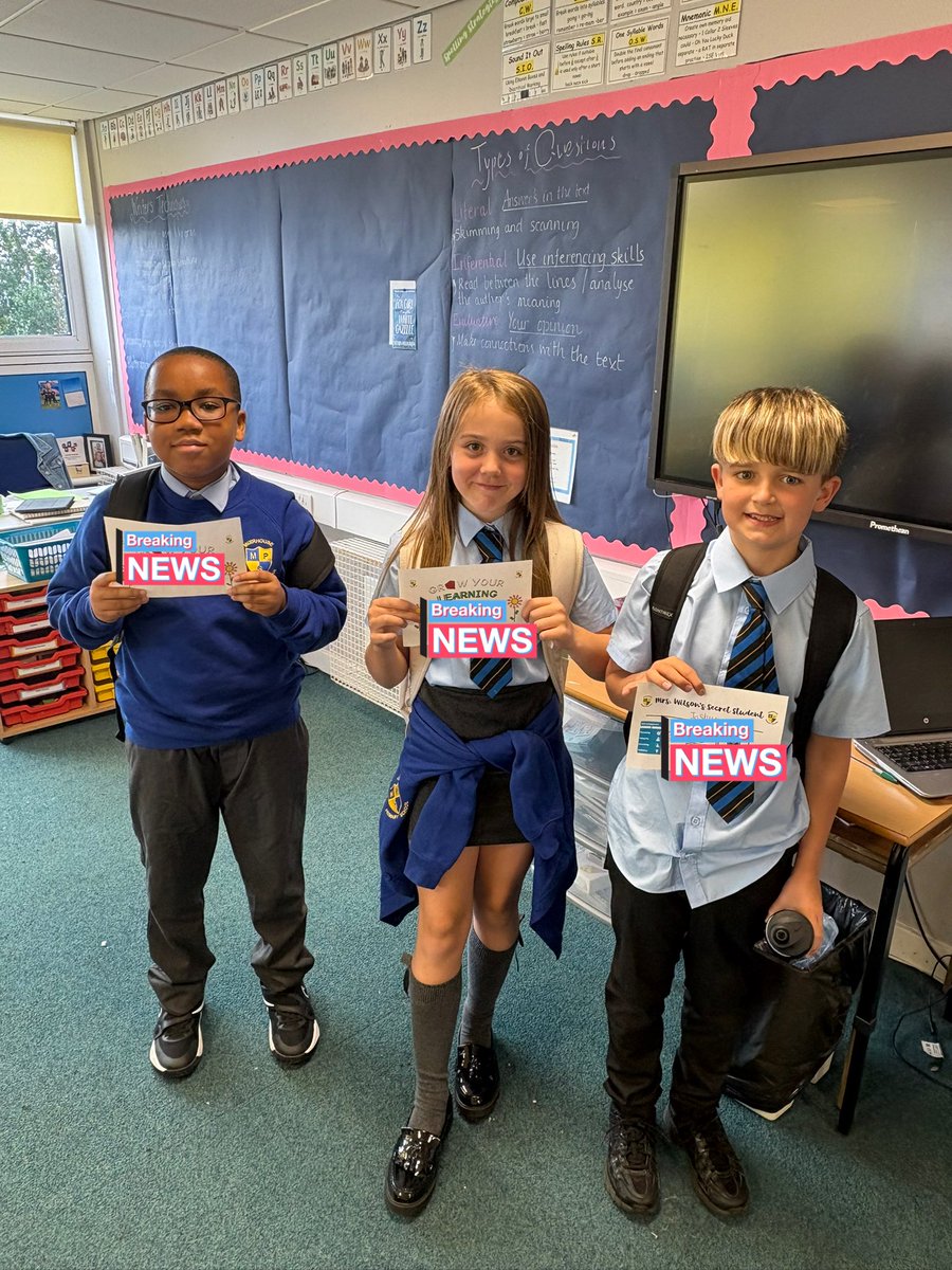 Our award winners for today! Excellent focus on a range of tasks