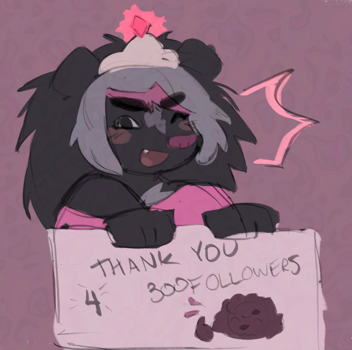 4 days late but THANK YOU for 300 FOLLOWERS!!