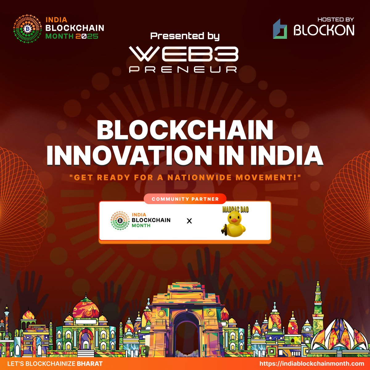 We’re thrilled to welcome <a href="/MadrasDAO/">MadDAO</a> as an official Community Partner of India Blockchain Month 2025.

From grassroots energy to mass adoption, they’re building decentralisation in Chennai and beyond.

#INBM25 🇮🇳