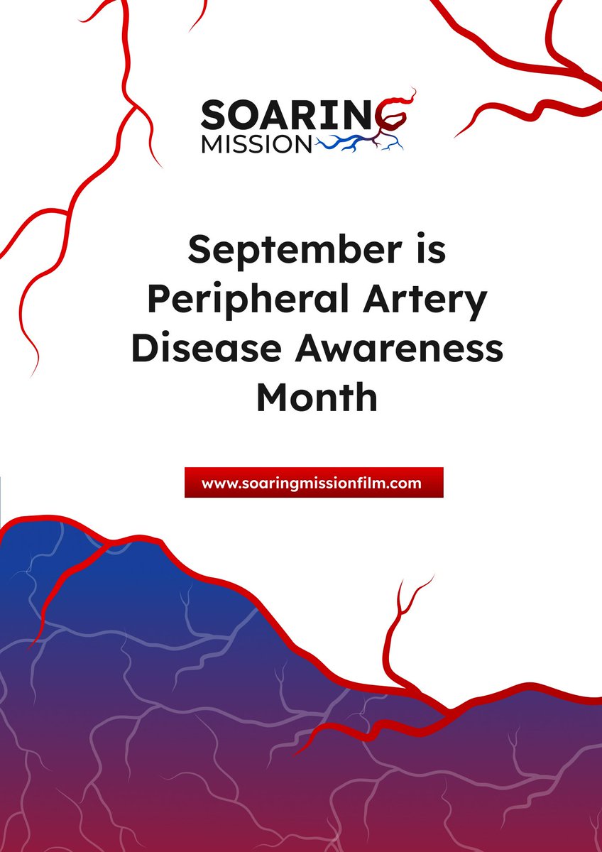 emmanuelcebirim's tweet image. September is Peripheral Artery Disease (PAD) Awareness Month, a time to educate and empower people to act against the most debilitating disease known as the “Silent Amputator.” Looking forward to spending the month sharing more information about this disease. #vascularhealth