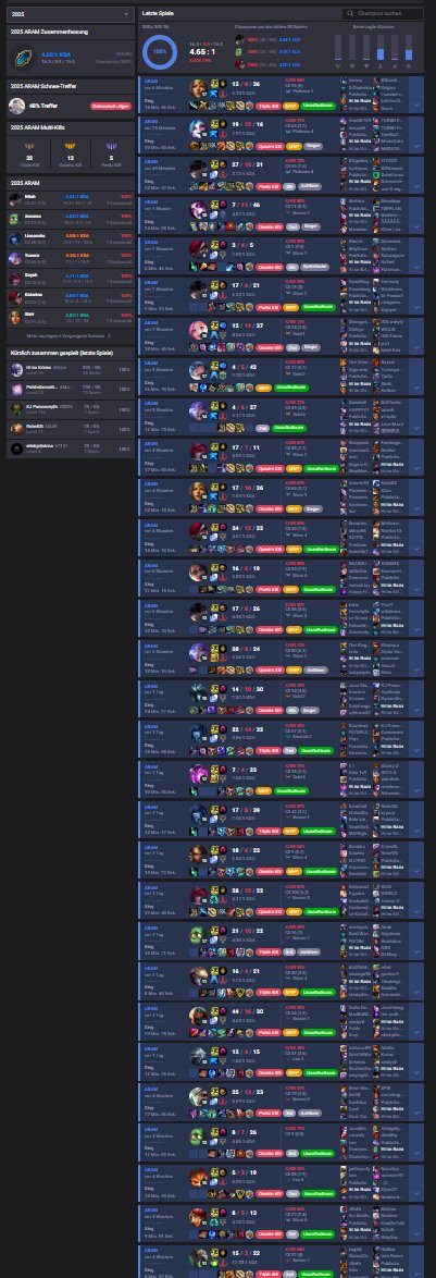 30-0 Aram streak - Account leveling goes boom