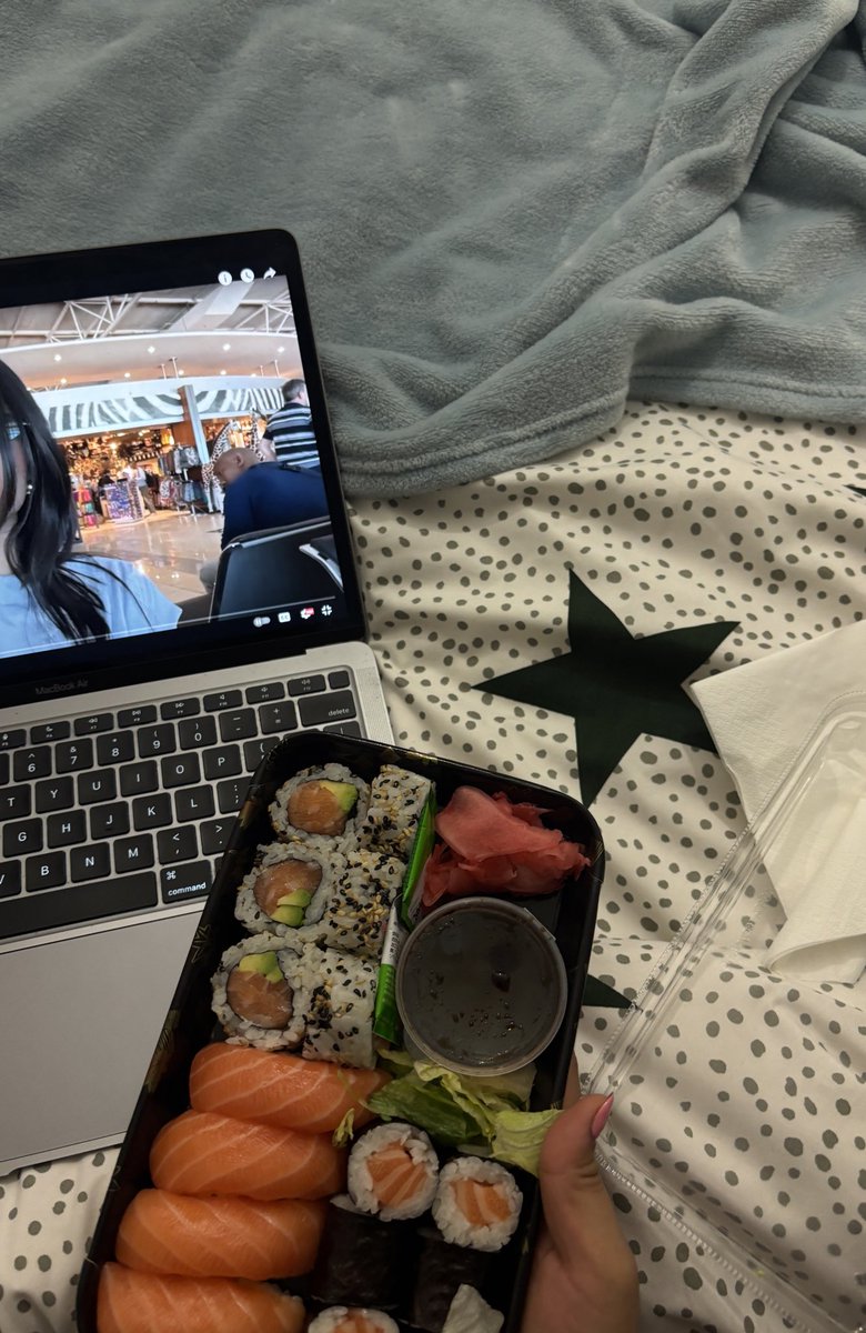 wake up, eat sushi, sleep and repeat