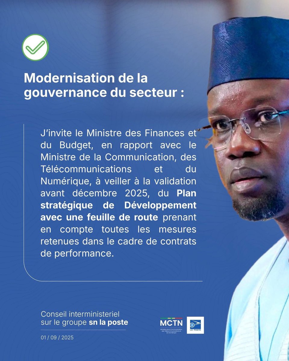 La Poste Sénégal tweet media