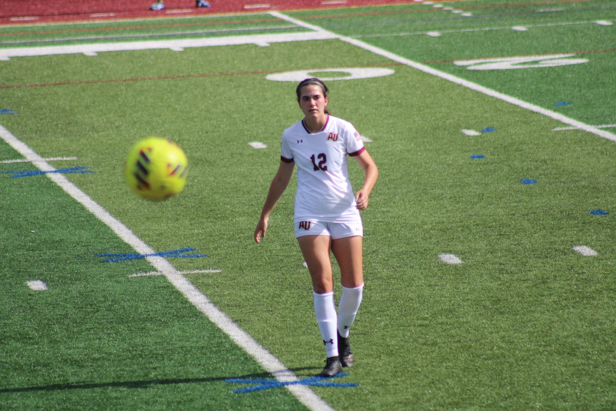 amystair01's tweet photo. First college soccer game in the books!!  Proud of you @abbystair1  ❤️💛⚽️ https://t.co/C8OKza2KsX