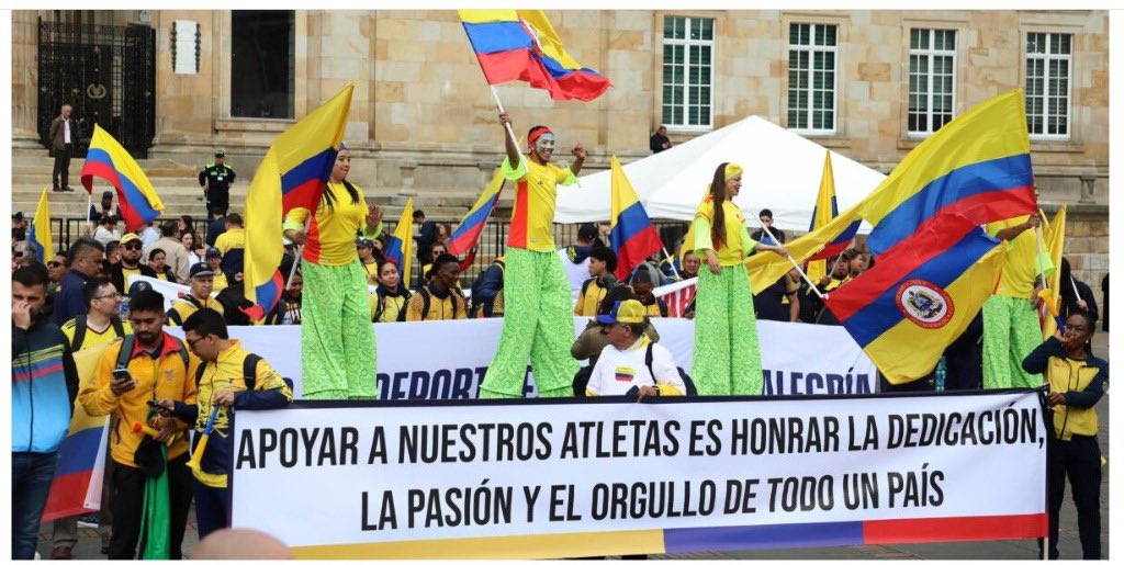Atendiendo el clamor de los deportistas, radicamos una proposición modificativa al Presupuesto General de la Nación para que se adicionen trecientos mil millones ($300.000.000.000) para fortalecer al Ministerio del Deporte en los conceptos de fomento, formación y desarrollo