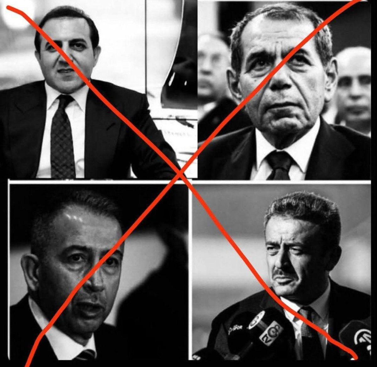 Cebinize para sokmak için her türlü şeytanlığı yaptınız.Yarın değil hemen şimdi birer birer çıkıp istifanızı vereceksiniz azıcık şerefiniz haysiyetiniz karakteriniz varsa defolup gidersiniz..
#AbdullahKavukcuistifa 
#ErayYazganİstifa 
#DursunÖzbekİstifa 
#ibrahimhatipoğluistifa