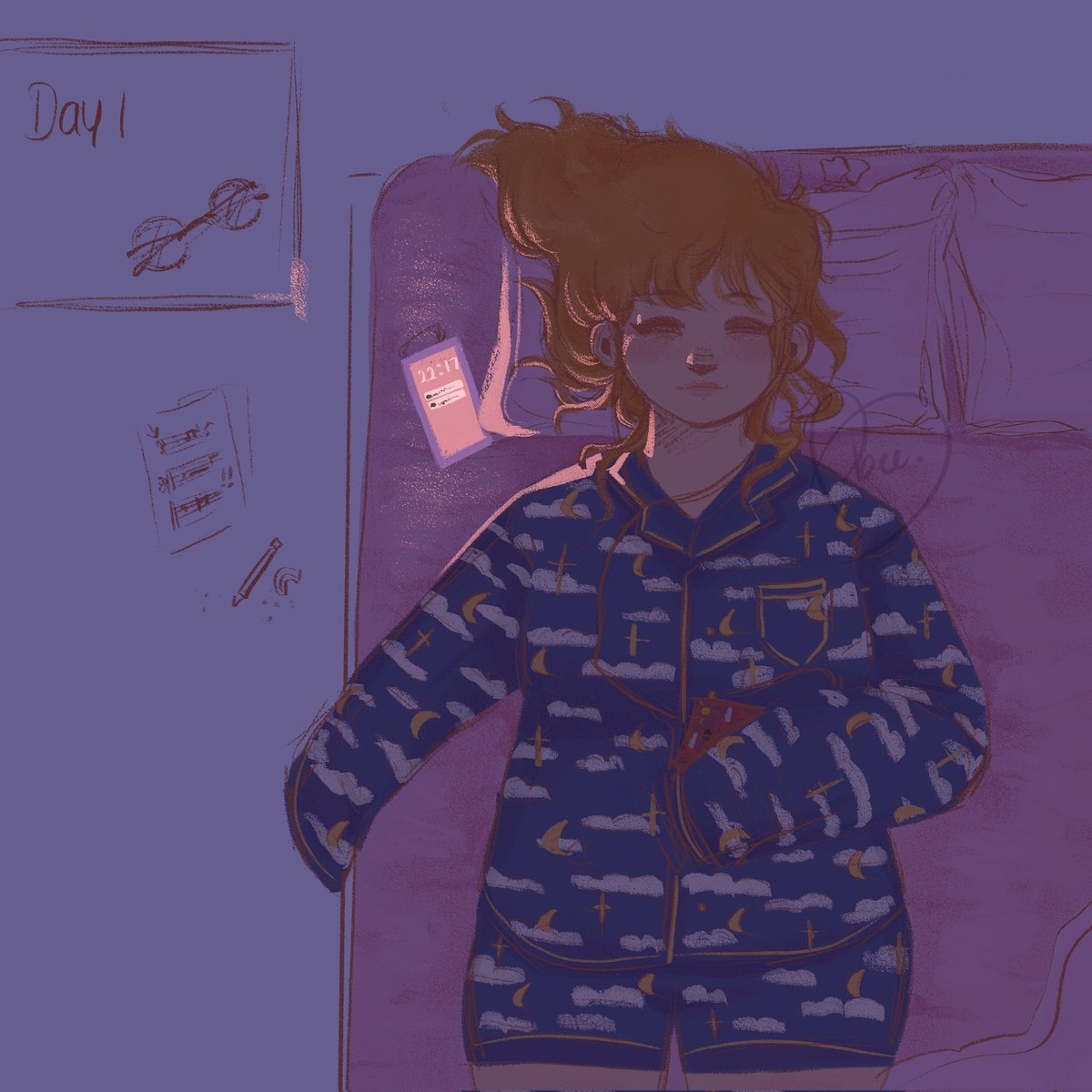 day 1
#OLNFWeek2025
with the limited time i had with my ipad i managed to start day 1
tho unfortunately im unable to participate in any other day rip my ipad
but i still wanted to post this incomplete one :,)
#ourlife #olnf #ourlifenowandforever #tamarackbaumann