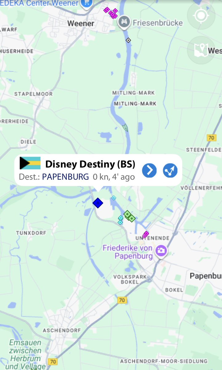 DCL全船マリトラに表示されてますね🚢
アドベンチャーはトライアルへ
ワクワクドキドキ💓
デスティニーはまだMeyer Werft造船所