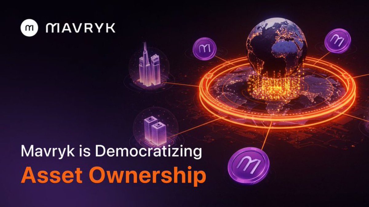 MR_CJ 🏆 (Ø,G) (@mr_cj30) on Twitter photo Imagine a world where you don’t have to just trust banks or financial systems without proof. <a href="/MavrykNetwork/">Mavryk Network | Tokenizing $10B in RWAs</a> is building a new way to handle money and assets that’s clear, safe and open to everyone.
Here is how it works in simple terms:
Real World Assets (RWA) on the Imagine a world where you don’t have to just trust banks or financial systems without proof. <a href="/MavrykNetwork/">Mavryk Network | Tokenizing $10B in RWAs</a> is building a new way to handle money and assets that’s clear, safe and open to everyone.
Here is how it works in simple terms:
Real World Assets (RWA) on the