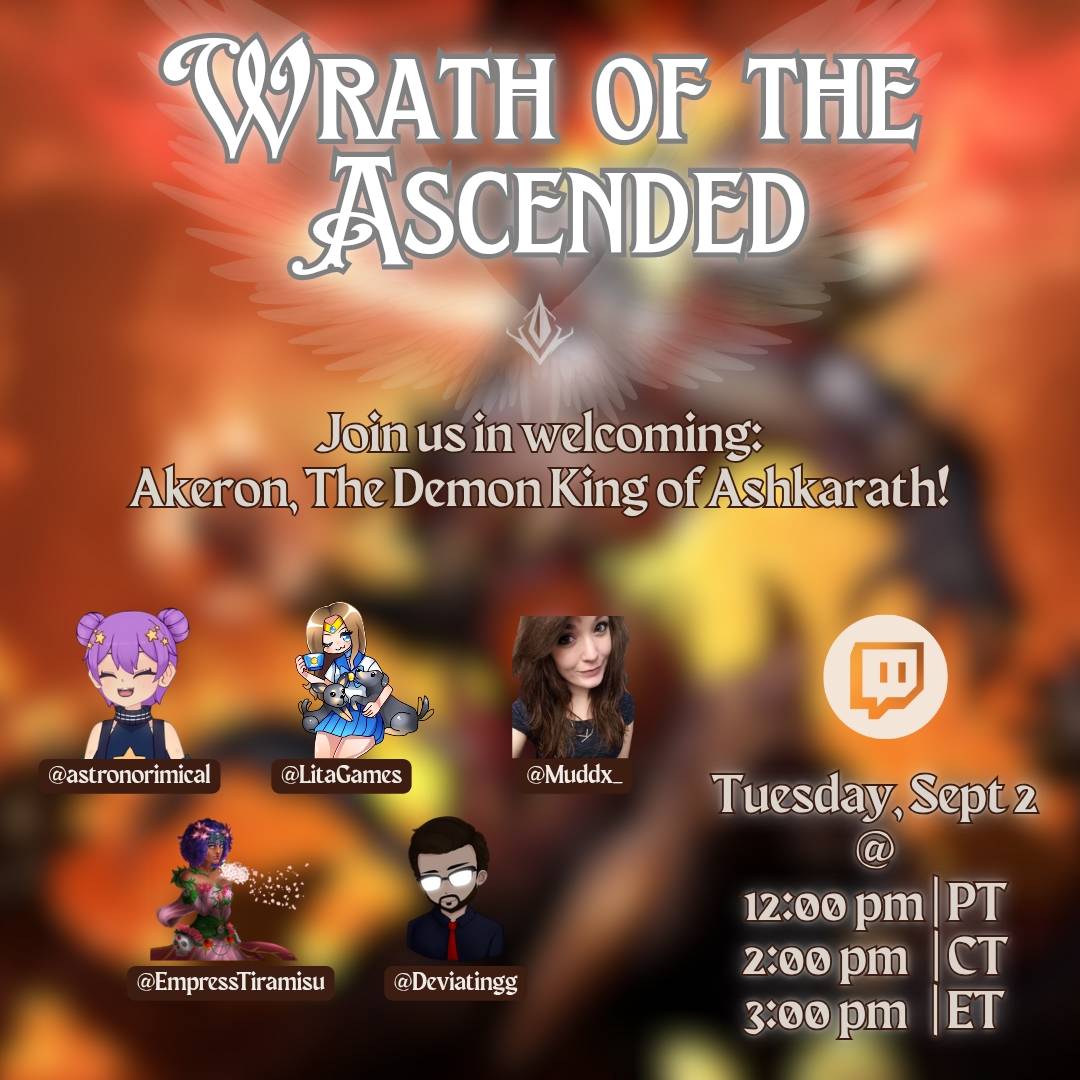 _muddx_'s tweet image. Catch me on stream tomorrow partying up with some awesome peoples! 🔥

We are ringing in v1.8 of #predecessor with a Collab Stream of the Ages!

Tune in at 3pmEST! 🎉
twitch.tv/muddx_

We&apos;re playing w/
✨@astronorimical 
✨@empresstiramisu 
✨LitaGames
✨@Deviatingg