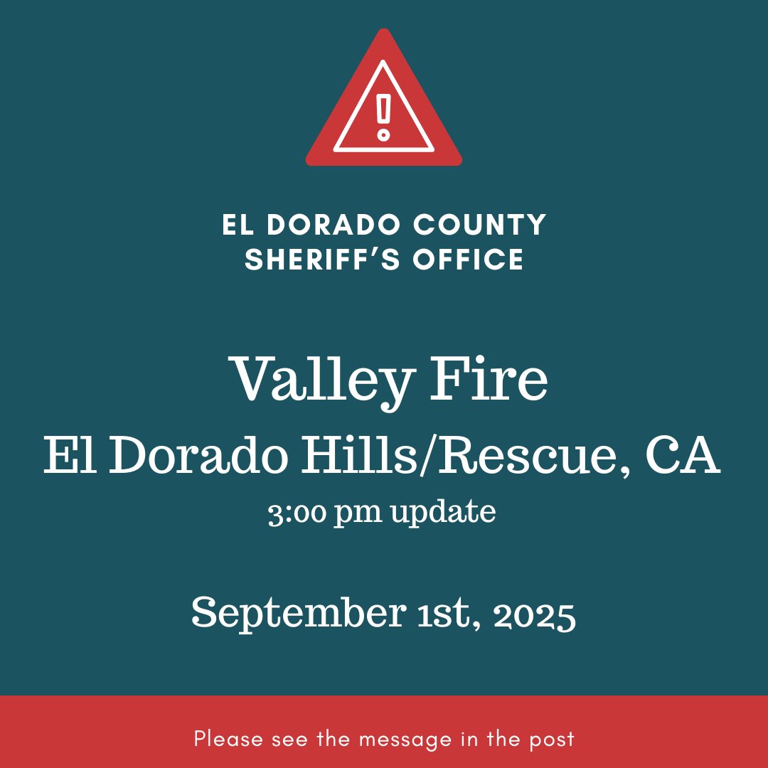 There are now evacuation warnings in place for the area of Deer Valley Road and Starbucks Road. This is located in the RESCUE PERIMETER ZONE. Be ready to leave at a moment's notice. If you choose to evacuate the area, please leave towards Green Valley Road.