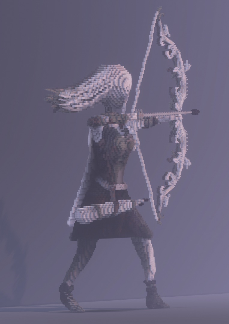 Infernep857's tweet image. Buenas. Les comparto una estatua que estuve haciendo este dia para prcticar orgánicos y sombreado. Es una simple arquera la cual no es perfecta, pero para ser el primer intento de un orgánico, debo decir que estoy muy contento. Pueden comentarme y compartir si lo desean. Gracias!