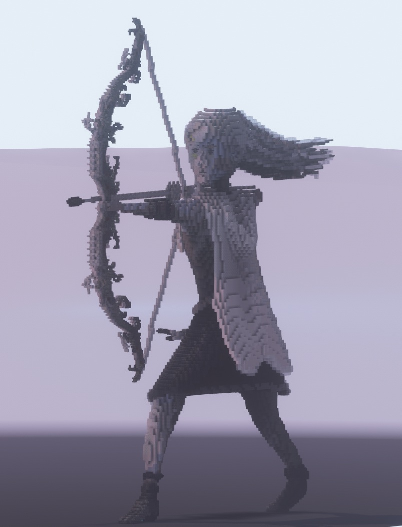 Infernep857's tweet image. Buenas. Les comparto una estatua que estuve haciendo este dia para prcticar orgánicos y sombreado. Es una simple arquera la cual no es perfecta, pero para ser el primer intento de un orgánico, debo decir que estoy muy contento. Pueden comentarme y compartir si lo desean. Gracias!