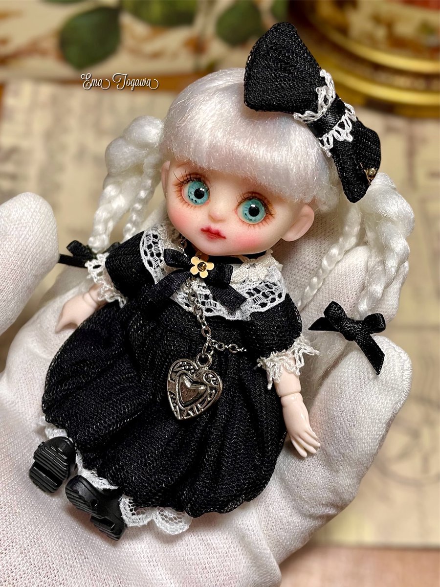確認用♡カスタムドール Cooze 悪魔角 ブラインドドール クラファン アウトフィット