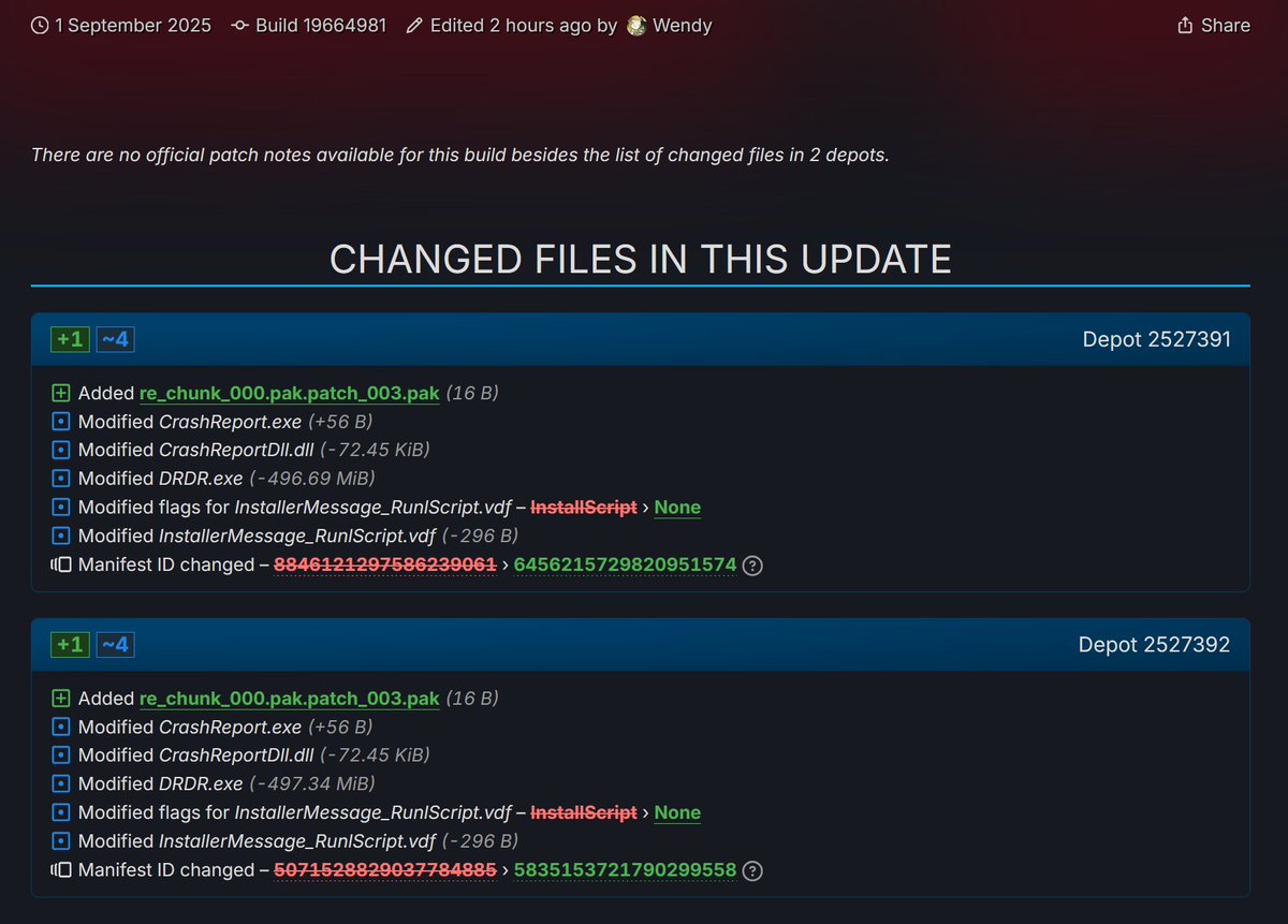 FrankByDaylight's tweet image. Dead Rising Deluxe Remaster was updated last night.

The main change in the update was the removal of Denuvo. 

Some of you that have been having frame rate issues in the past, may no longer have them.

Hoping to see more updates for the game in the future, even if it's small.