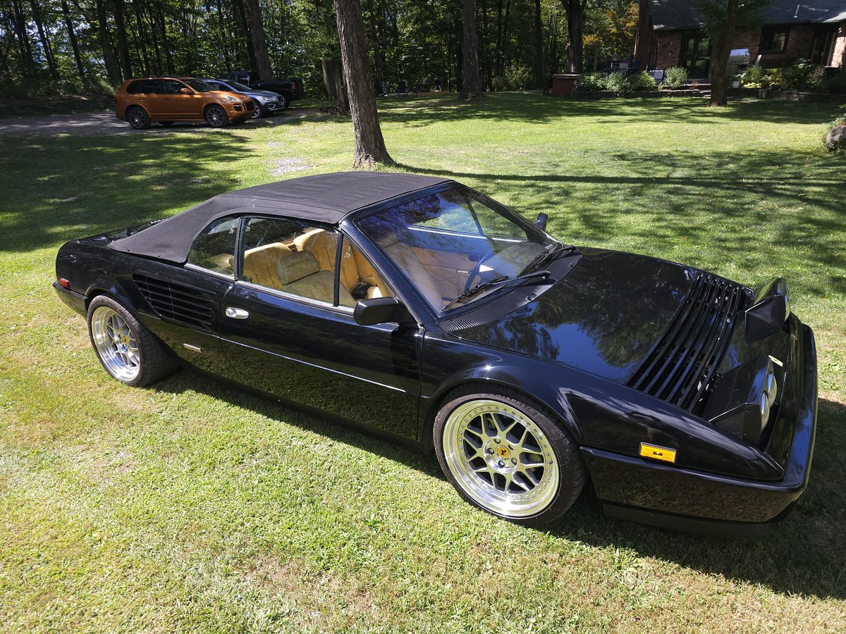 MainieriMi14381's tweet photo. 1988 Ferrari Mondial 3.2 Cabriolet VIN: ZFFXC26A9J0077566 for Sale - Cars &amp; Bids https://t.co/hR8tlYCO9T https://t.co/x0lHpEEdLS