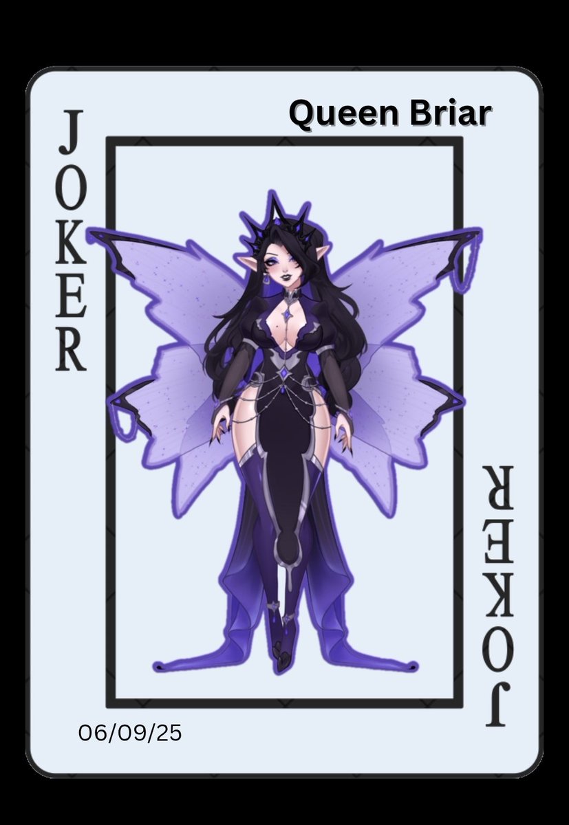 Player 9 - <a href="/QueenBriarVT/">QueenBriarVT👑🥀【VCharm】</a> 

You read that right! A second player from <a href="/VCharmLive/">VCharm</a> is joining my Balatro Tournament!

That of which is happening in like FIVE more days. Woah.

Thank you for joining the event! :)