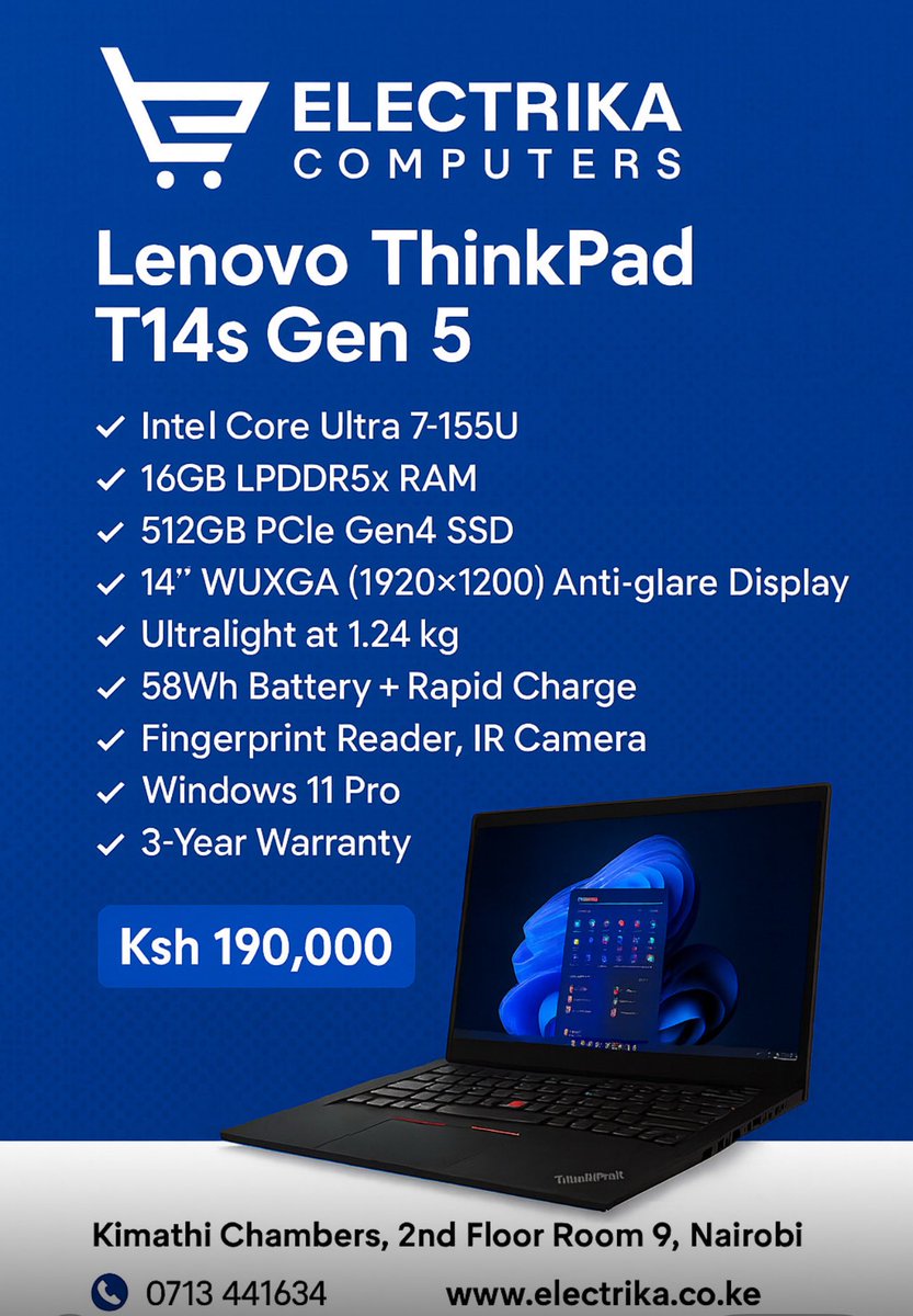 electrika_kenya's tweet photo. Get this powerful laptop , call us on 0713441634 https://t.co/Adr93dJzXV