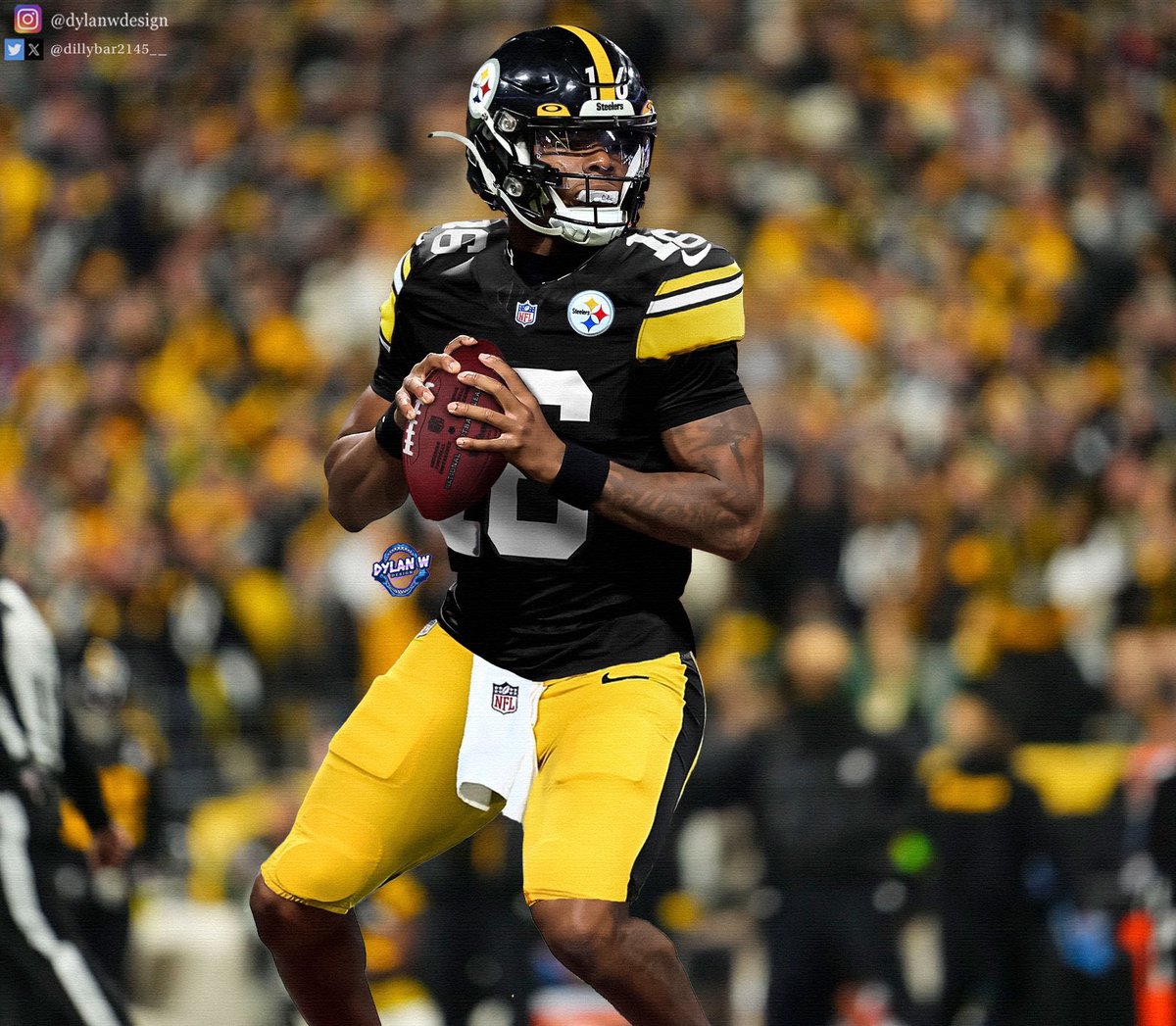 DylanWDesign2's tweet image. LaNorris Sellers ➡️ Pittsburgh Steelers

#HereWeGo