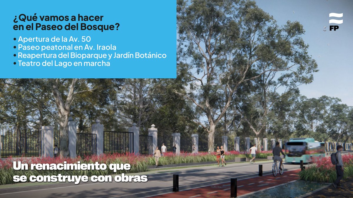 fuerzapatrialp's tweet photo. El corazón verde de La Plata recupera su valor con nuevas obras y espacios renovados.
✅ Sigamos con obras.
#Lista2200 #FuerzaPatriaLaPlata https://t.co/TL0DksQJnj
