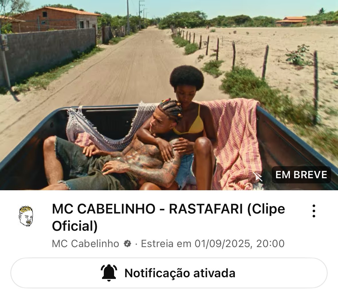 🚨 DEIXEM O LIKE E COMENTEM MUITO. 

- FALTA MENOS DE UMA HORA PARA O LANÇAMENTO.