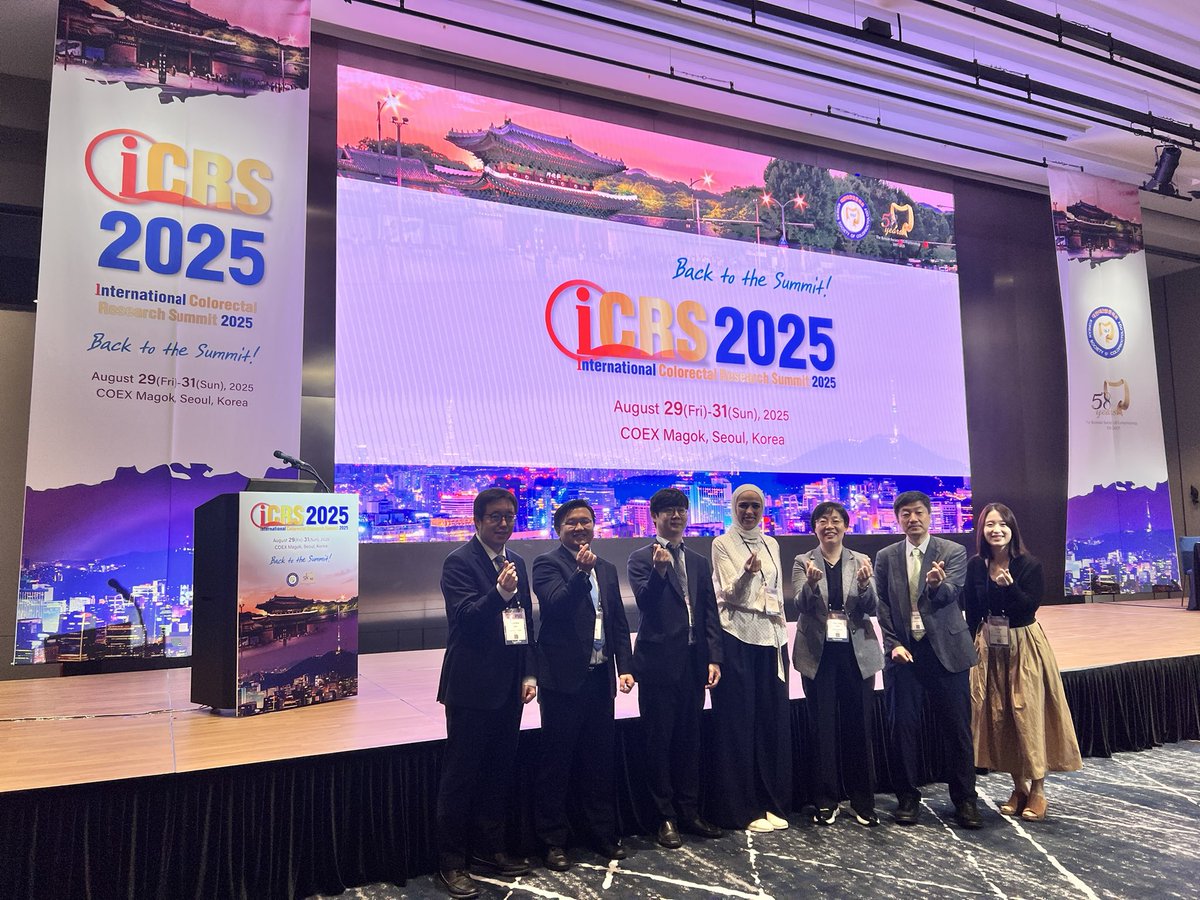 Incredible trip to #Korea … #Seoul 
So honored to be invited by ICRS to give  a talk about colonic full thickness resection #FTR .. #hands on training for #ESD ..
So happy to find our work nominated by our colleagues in other lecturers..
so honored to represent my #team, my