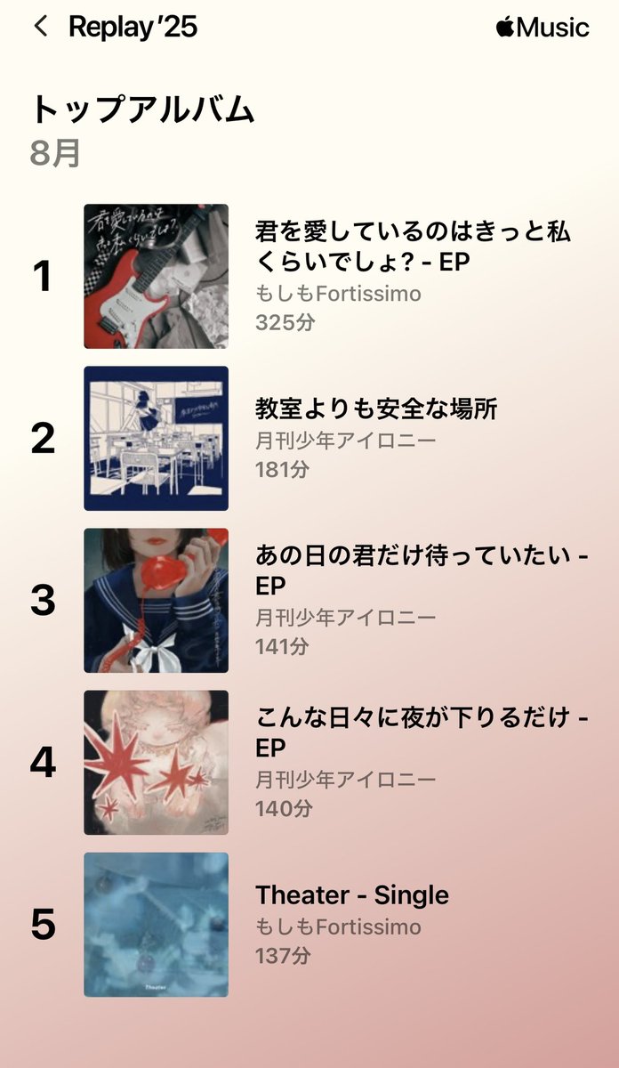 八月ー！