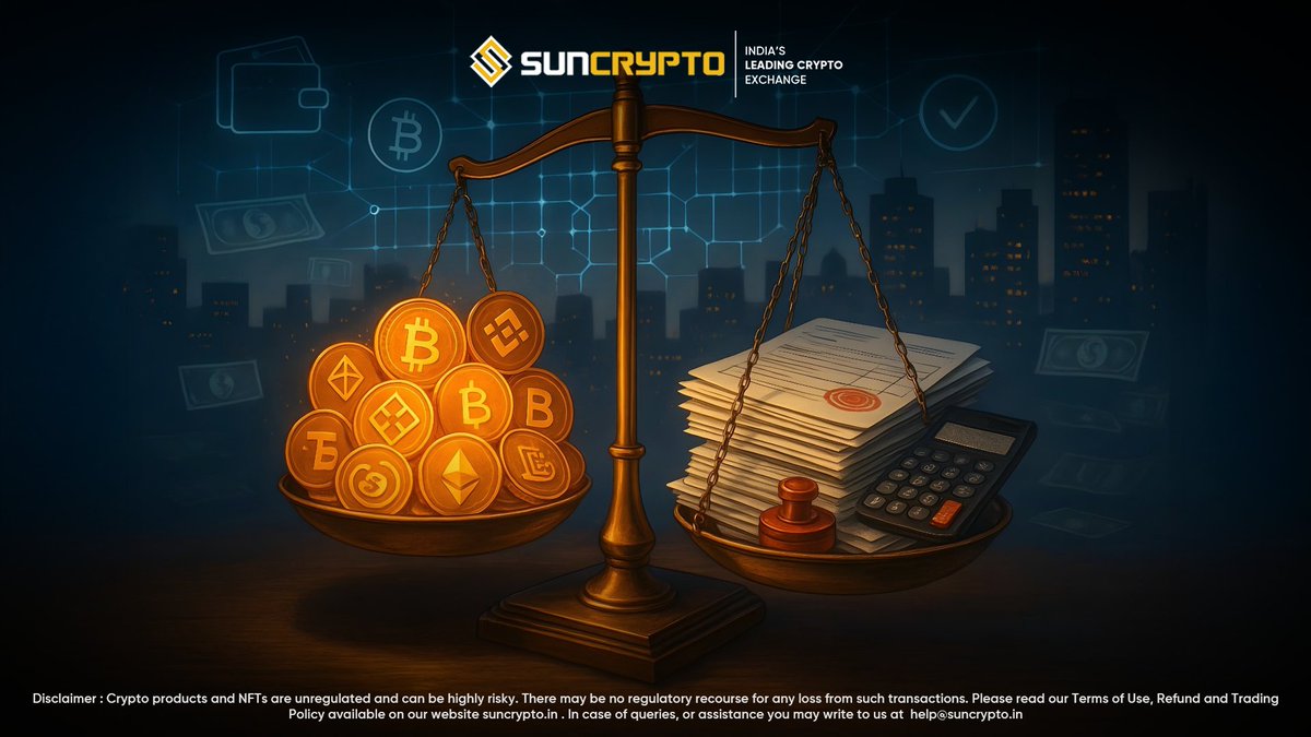 suncryp_academy's tweet image. Do You Have To Pay Crypto Tax Even If Your Profit is Below ₹50,000?🤯
 
The answer is Yes. All crypto income, whether ₹10,000 or as high as ₹50,000, is subject to the 30% flat crypto tax with no lower exemptions. 

This system treats small earnings identically to larger ones,…