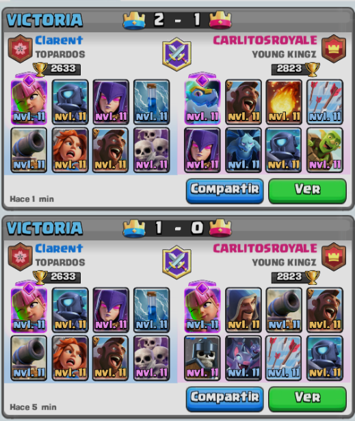 Dejo registro de como le gane (6 veces) Además el topo cambio el mazo las 6 veces <a href="/xFatalityy/">MR. WASHED</a> GG WP EZ