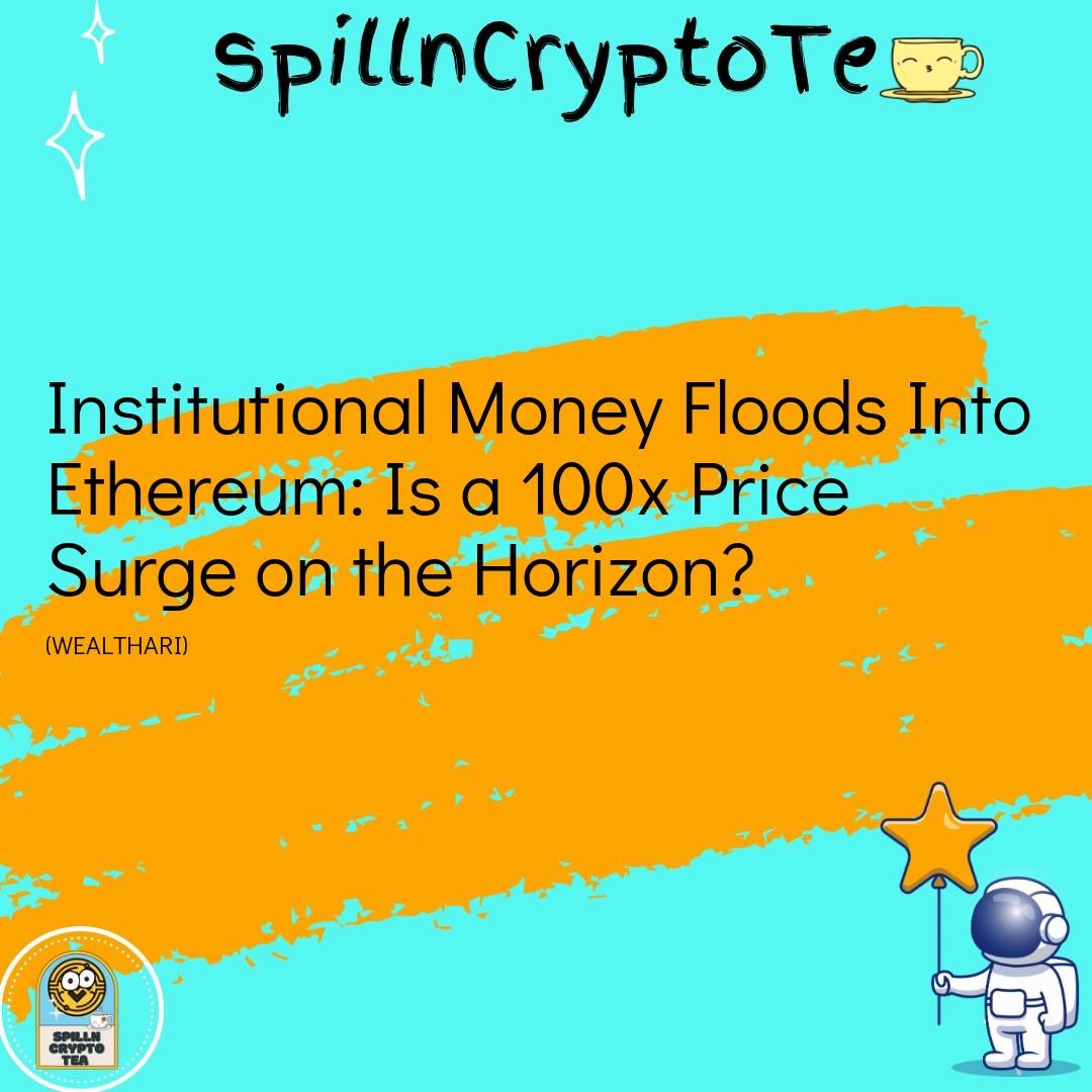 Ah yes, 10x the market cap of #Bitcoin.

Article link: wealthari.com/institutional-…

 <a href="/ethereum/">Ethereum</a>