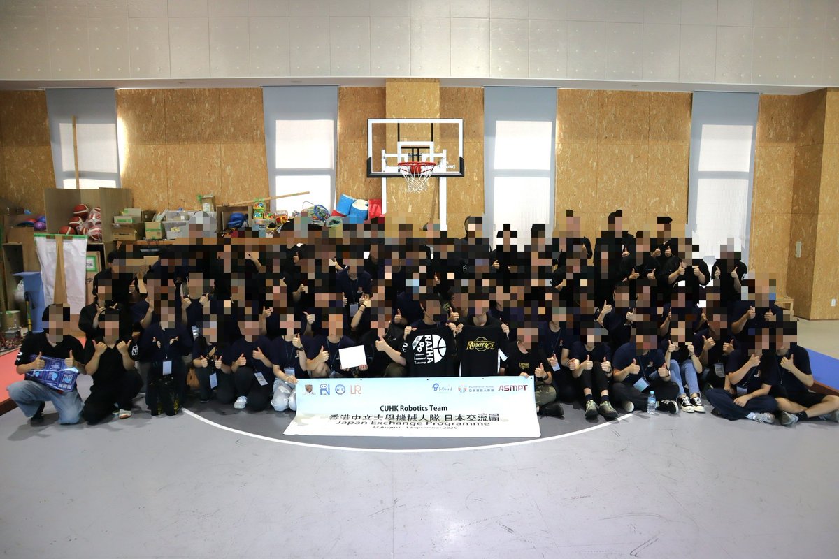 8/30(土)に香港中文大学との交流会を行いました！

We had a lot of fun at the NHK Student Robocon 2025, including the robot demonstrations and free exchange!
Let's both work hard towards the 2026 competition!
#今日のロボプロ  #ロボコン