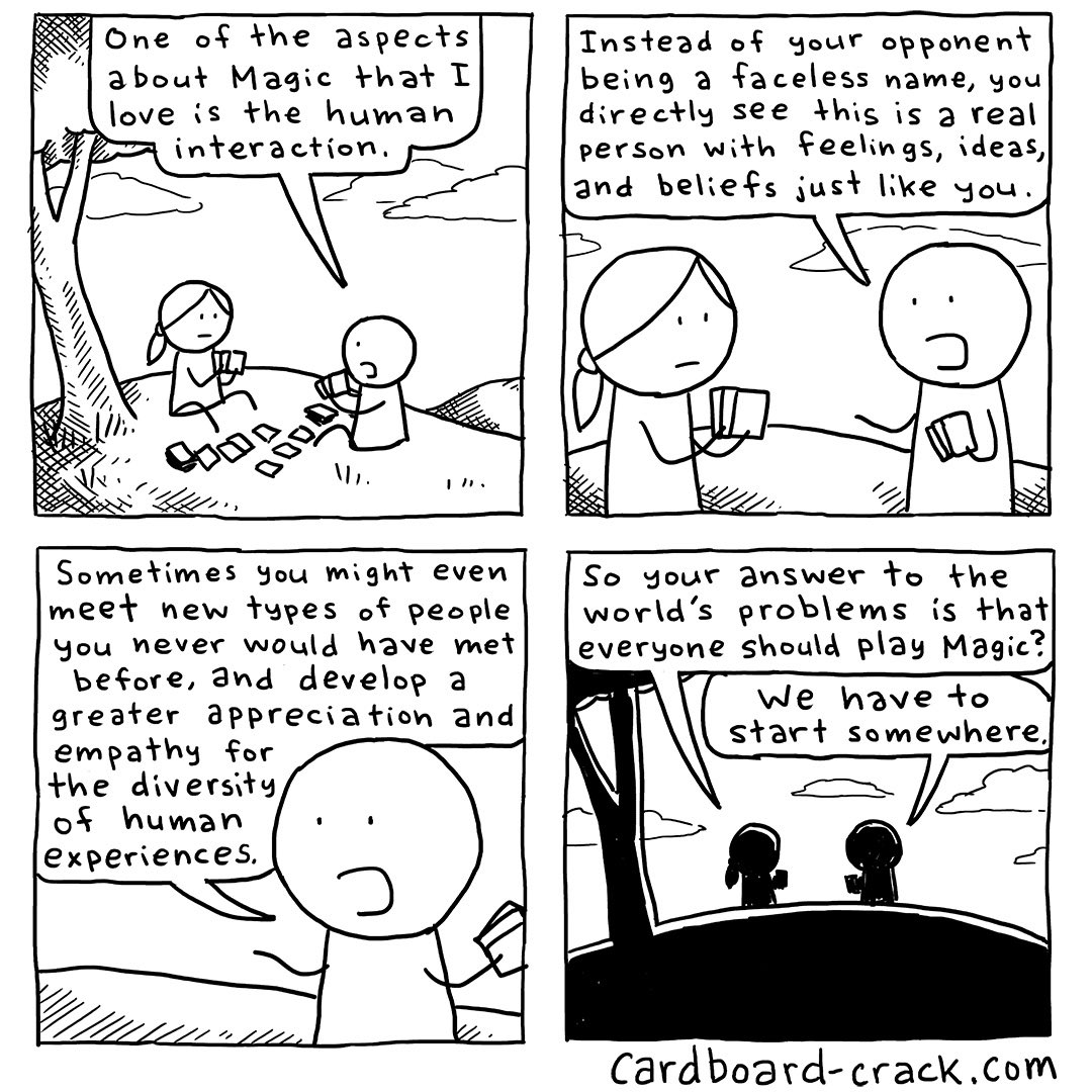 Cardboard_Crack's tweet photo. Searching for a Solution #MTG https://t.co/lgYrN5kLWN