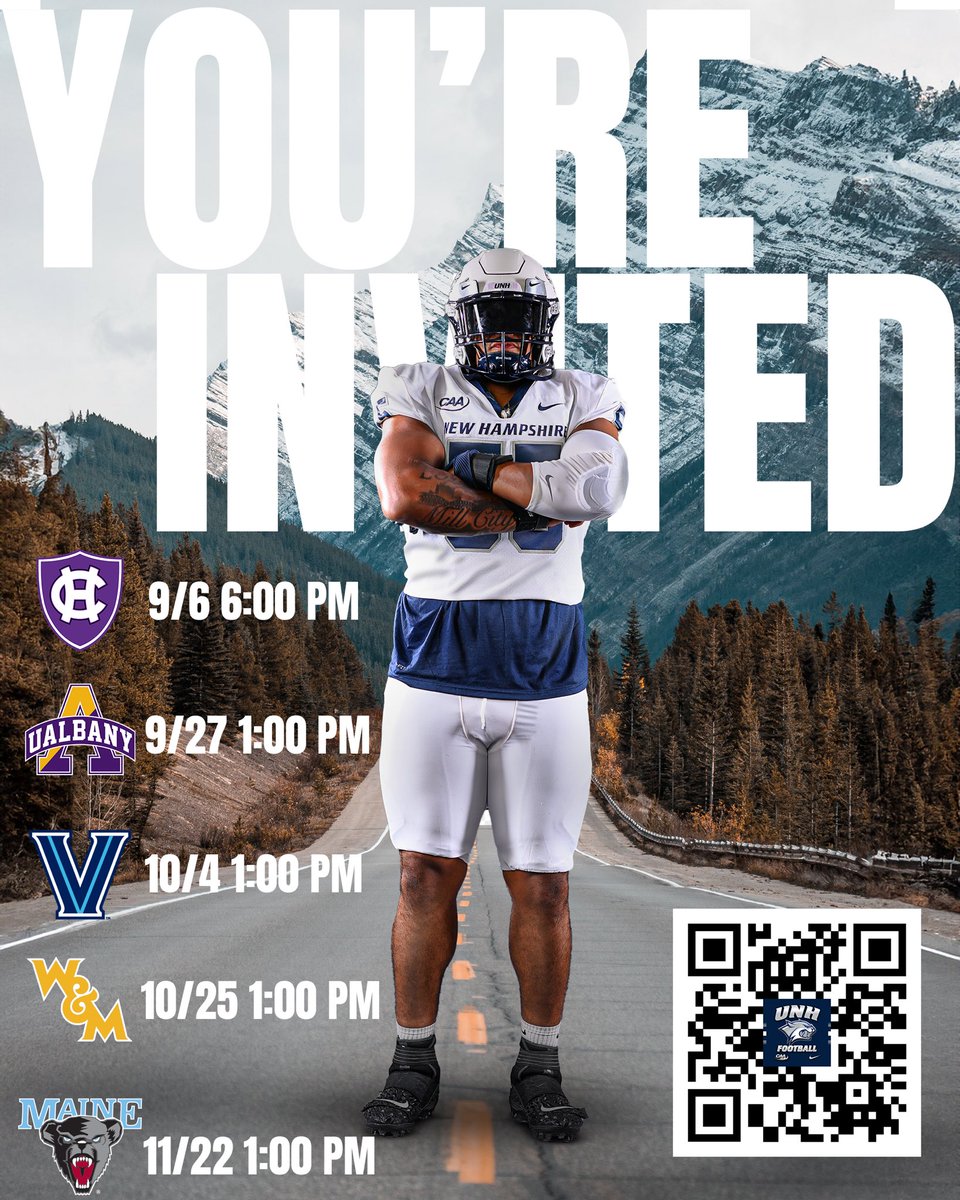 Thank you Coach <a href="/CoachThompson_1/">Jaysen Thompson</a> and <a href="/UNH_Football/">New Hampshire Football</a> For the Game Day Invite. I can’t wait to be on campus and experience the amazing atmosphere‼️ 
<a href="/603Recruiting/">New Hampshire Football Recruiting</a> <a href="/NE6FB_Recruits/">NE-Recruits</a> <a href="/Coach_Boria/">Luke Boria</a> <a href="/PRZNewEngland/">Prep Redzone New England</a>