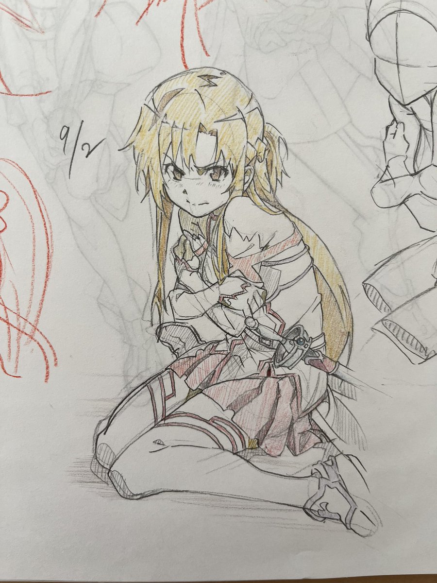 模写です。
 #模写  #クロッキー