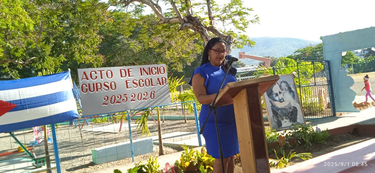 universalcuba's tweet image. Institución dañada por #sismos reabrió sus puertas y fue sede de acto de inicio de curso escolar en #Pilón #ProvinciaGranma #Cuba @DiazCanelB @DrRobertoMOjeda @MMarreroCruz @YudelkisOrtizB @YanetsyTerry @DayamisSilva @RP_OndaAlegria 
eluniversaldecuba.wordpress.com/2025/09/02/cir…