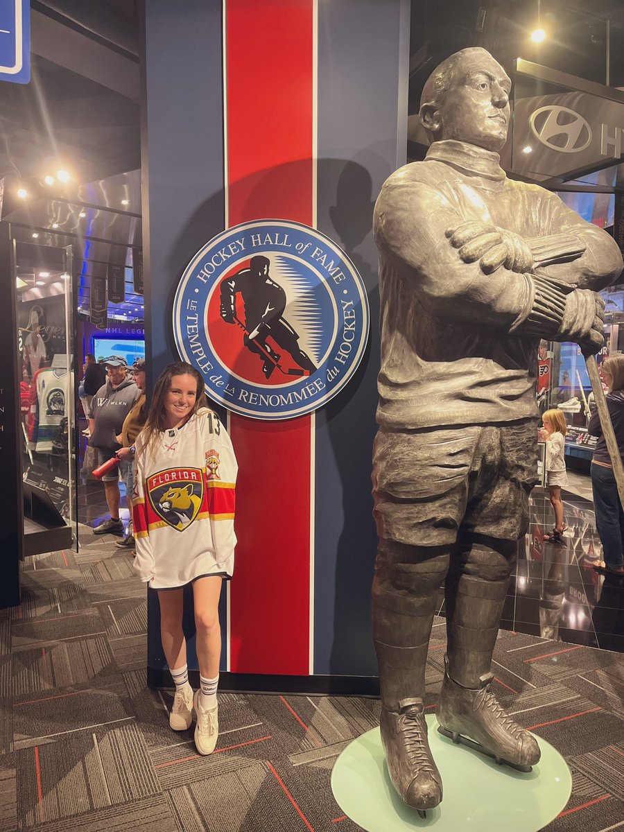 Finally!!! Couldn’t be more proud repping our boys #floridapanthers #reignred